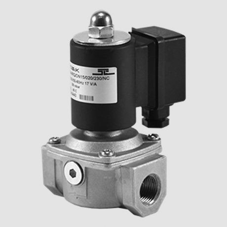 شیر برقی گاز تک ضرب نرمالی کلوز 1/2 اینچ ستاک