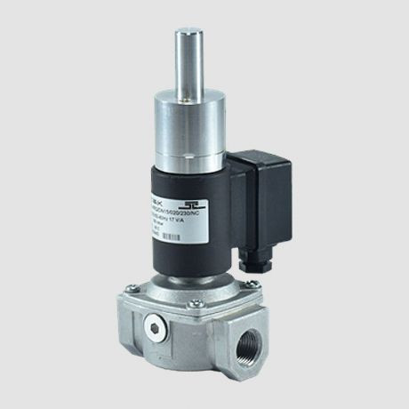 شیر برقی گاز تدریجی نرمالی کلوز 1 اینچ ستاک