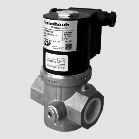 شیر برقی گاز تک ضرب نرمالی کلوز 1 اینچ شکوه