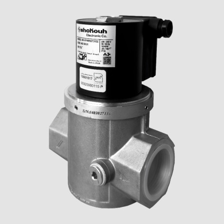 شیر برقی گاز تک ضرب نرمالی کلوز1/2 1 اینچ شکوه