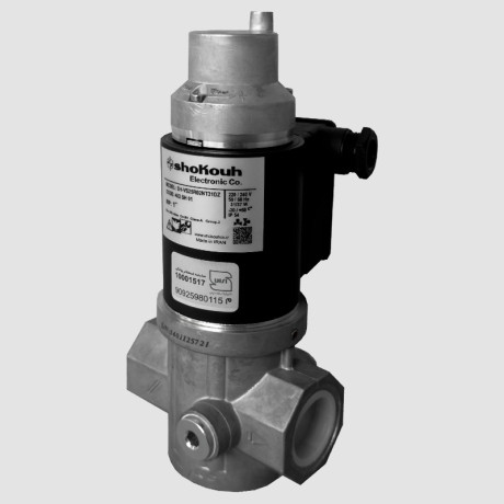 شیر برقی گاز تدریجی نرمالی کلوز 1 اینچ شکوه