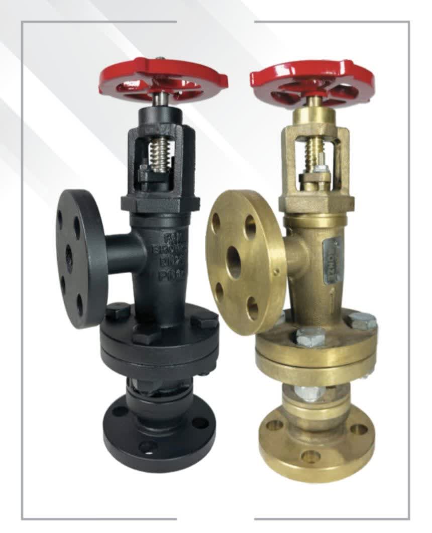 شیر تغذیه 1 اینچ (دیگ بخار) PAKBRONZE